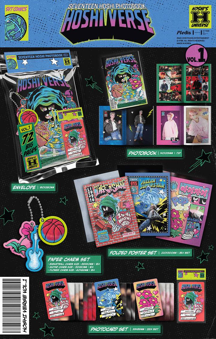 (PRE-ORDER) SEVENTEEN HOSHI - Photobook Hoshi Verse Vol. 1