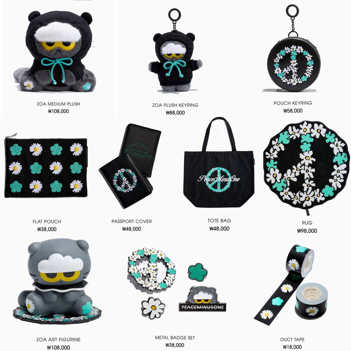 (PRE-ORDER) BIGBANG G-DRAGON - PEACEMINUSONE x ZO&FRIENDS Official MD