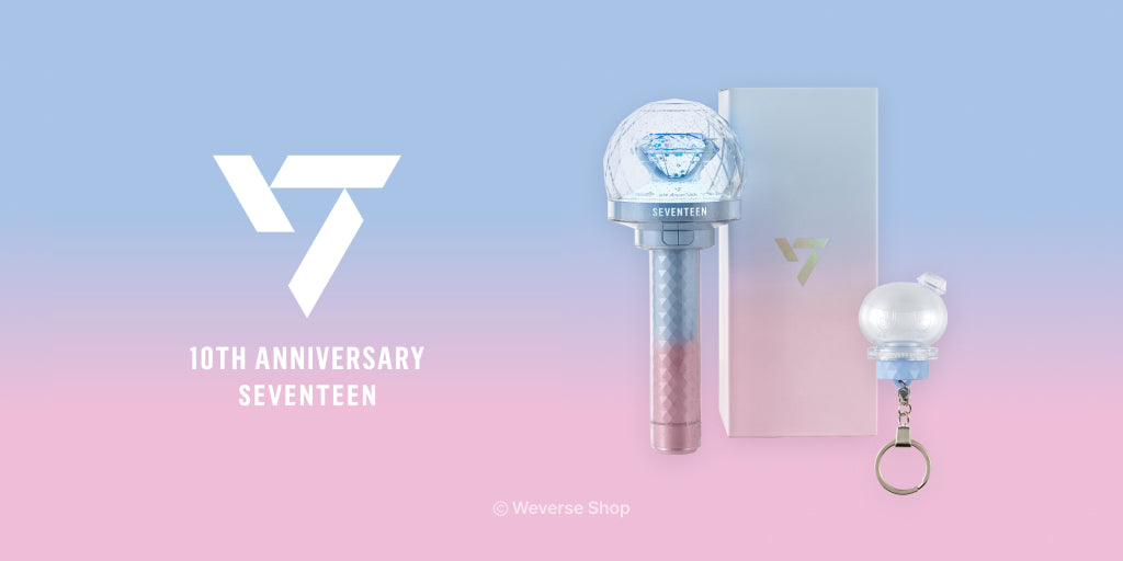 (PRE-ORDER) SEVENTEEN - 10TH ANNIVERSARY Official Lightstick Ver.3