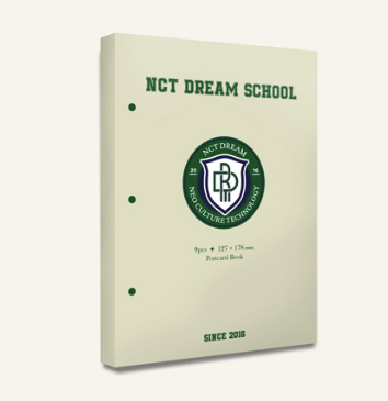 NCT DREAM HARD COVER POSTCARD BOOK - 2021 BACK TO SCHOOL KIT
