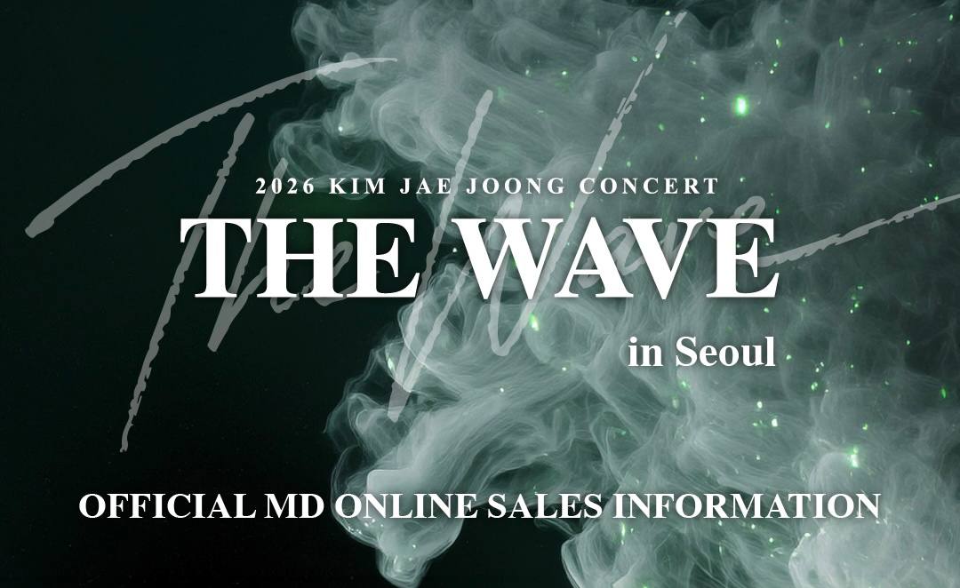 (PRE-ORDER) KIM JAE JOONG - 2026 CONCERT [THE WAVE] in Seoul Official MD