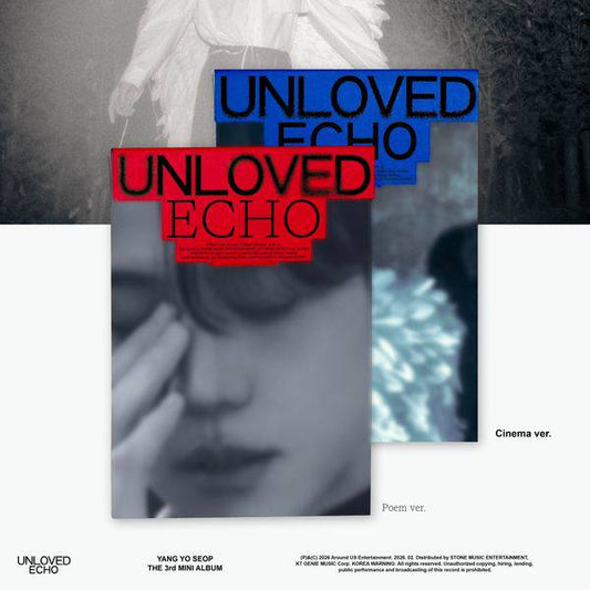 (PRE-ORDER) HIGHLIGHT YANG YO SEOP - 3rd Mini Album [Unloved Echo] (Poem/Cinema ver.)