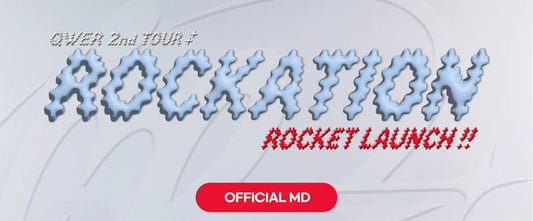 (PRE-ORDER) QWER - 2nd TOUR [ROCKATION : ROCKET LAUNCH!!] IN SEOUL OFFICIAL MD