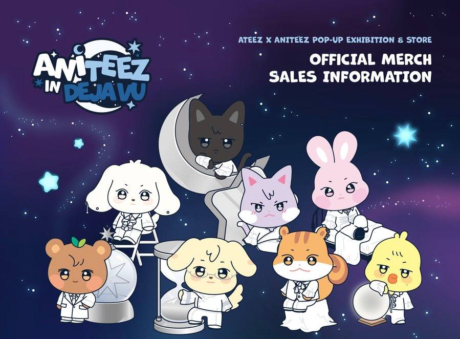 (PRE-ORDER) ATEEZ - [ANITEEZ IN Deja Vu] Pop Up Store Official MD