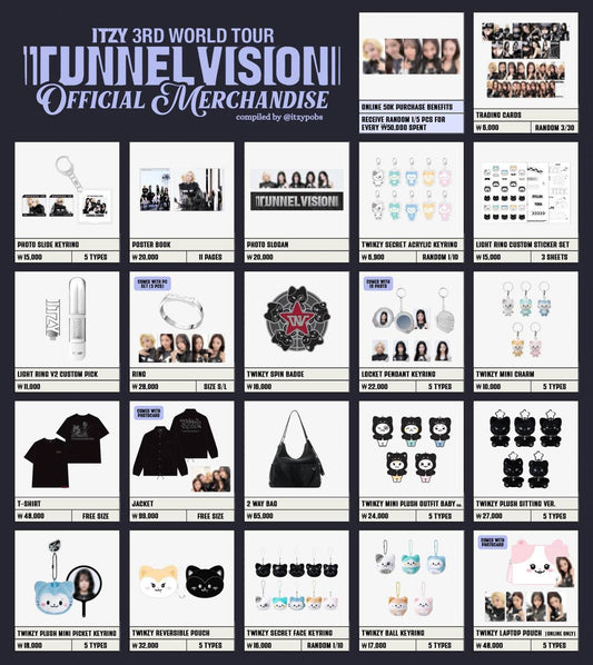 (PRE-ORDER) ITZY - [Tunnel Vision] Official MD