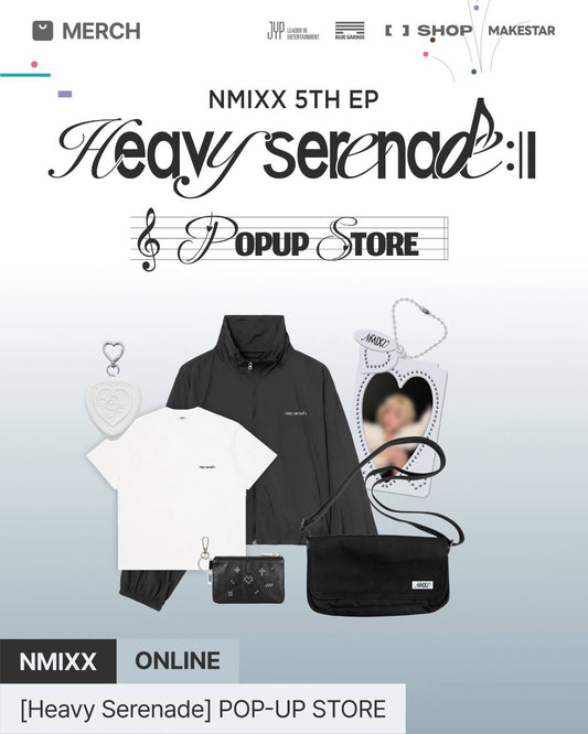 (PRE-ORDER) NMIXX - [Heavy Serenade] Pop-Up Store Official MD