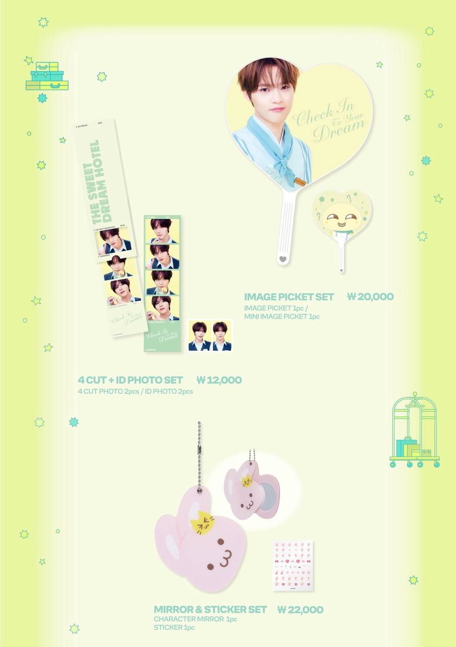 (PRE-ORDER) NCT DREAM - 10TH ANNIVERSARY PARTY [THE SWEET DREAM HOTEL] OFFICIAL MD