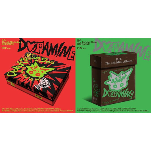 (PRE-ORDER) EXO D.O Doh Kyung Soo - 4th Mini Album [DOPAMINE] (Pop/Fizz ver.)