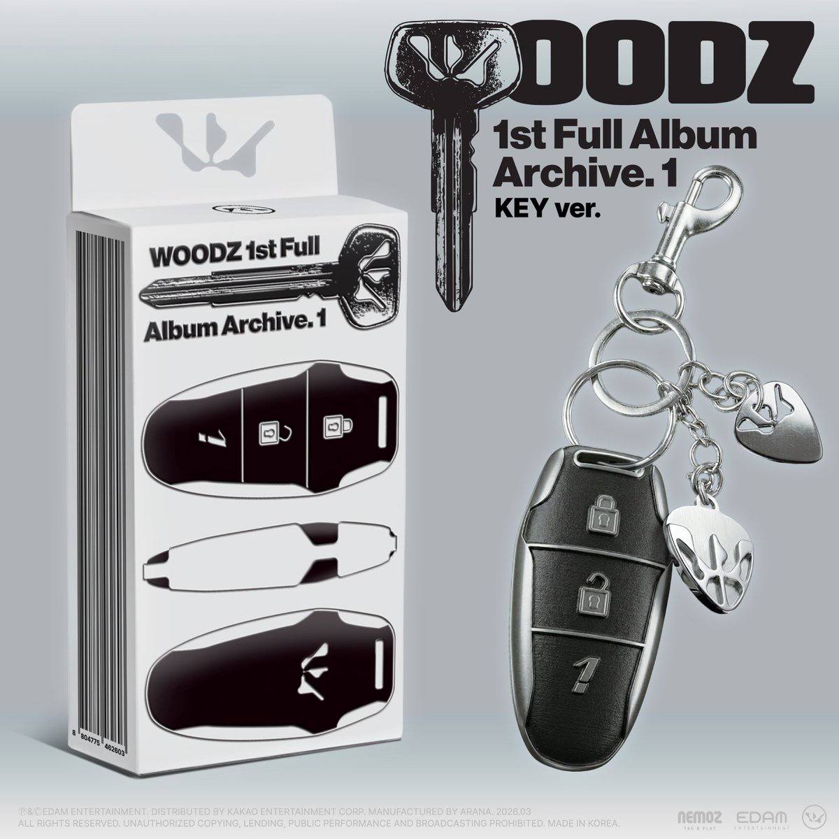 (PRE-ORDER) WOODZ - 1st Full Album [Archive.1]