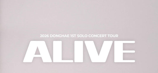 (PRE-ORDER) SUPER JUNIOR DONGHAE - 1st Solo Concert Tour [Alive] MD