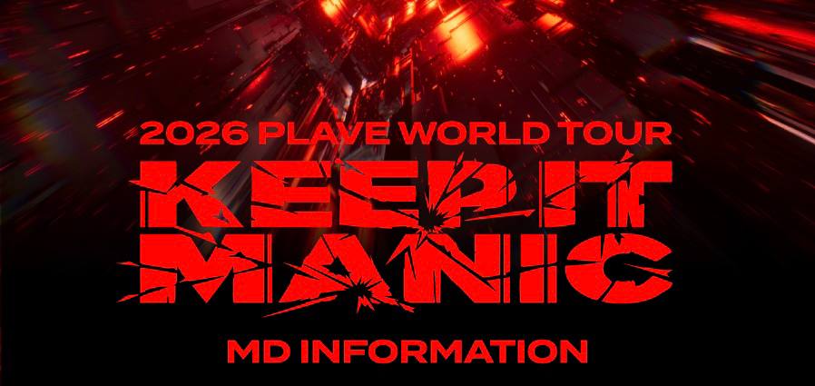 (PRE-ORDER) PLAVE - 2026 World Tour [KEEP IT MANIC] Official MD