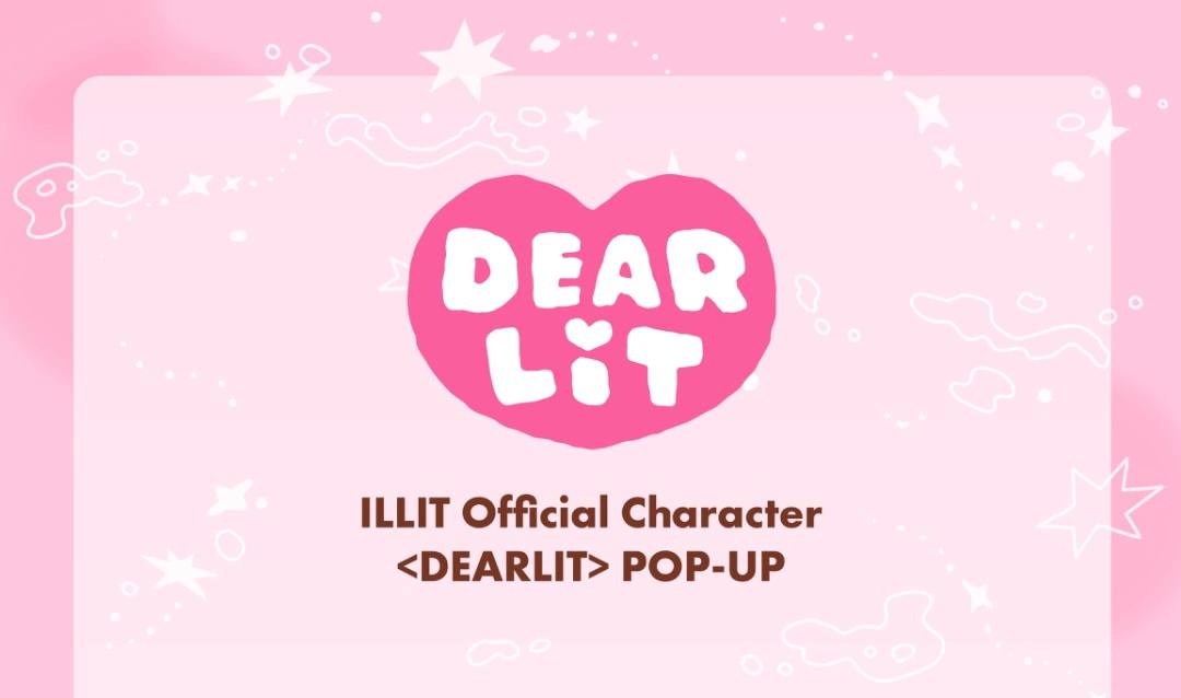 (PRE-ORDER) ILLIT - Official Character [DEARLIT] POP-UP Official MD