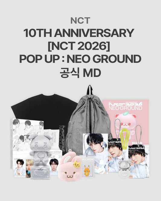 (PRE-ORDER) NCT - [10TH ANNIVERSARY [NCT 2026] POP UP : NEO GROUND] OFFICIAL MD