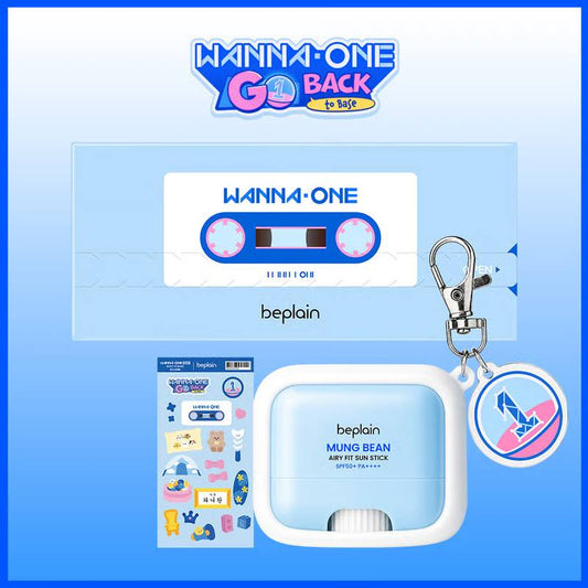 (PRE-ORDER) WANNA ONE - GO x beplain MUNG BEAN AIRY FIT SUN STICK
