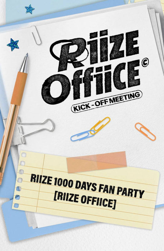 (PRE-ORDER) RIIZE - 1000 DAYS FAN PARTY [RIIZE OFFIICE] OFFICIAL MD
