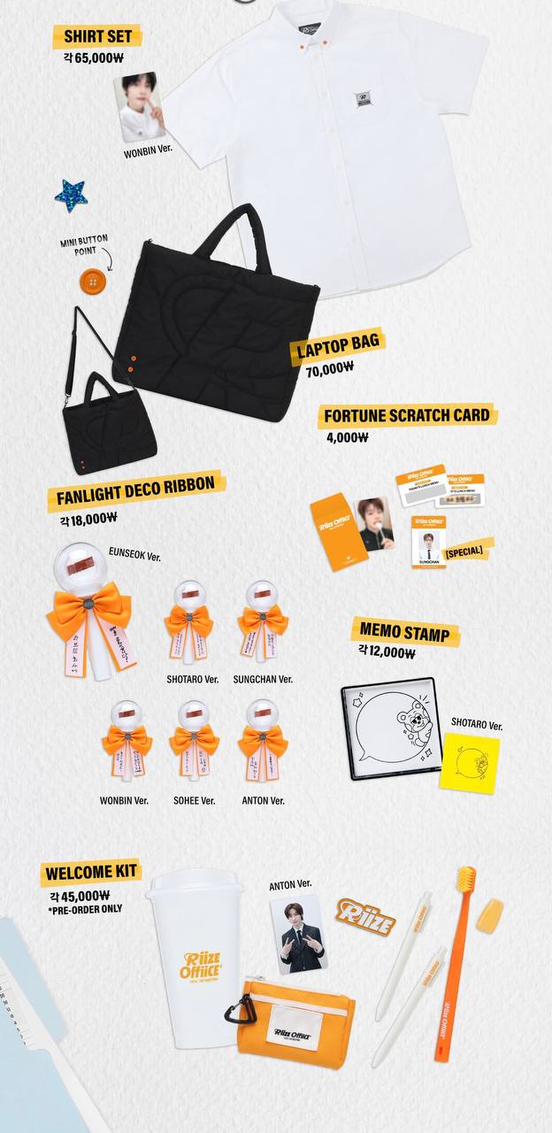 (PRE-ORDER) RIIZE - 1000 DAYS FAN PARTY [RIIZE OFFIICE] OFFICIAL MD