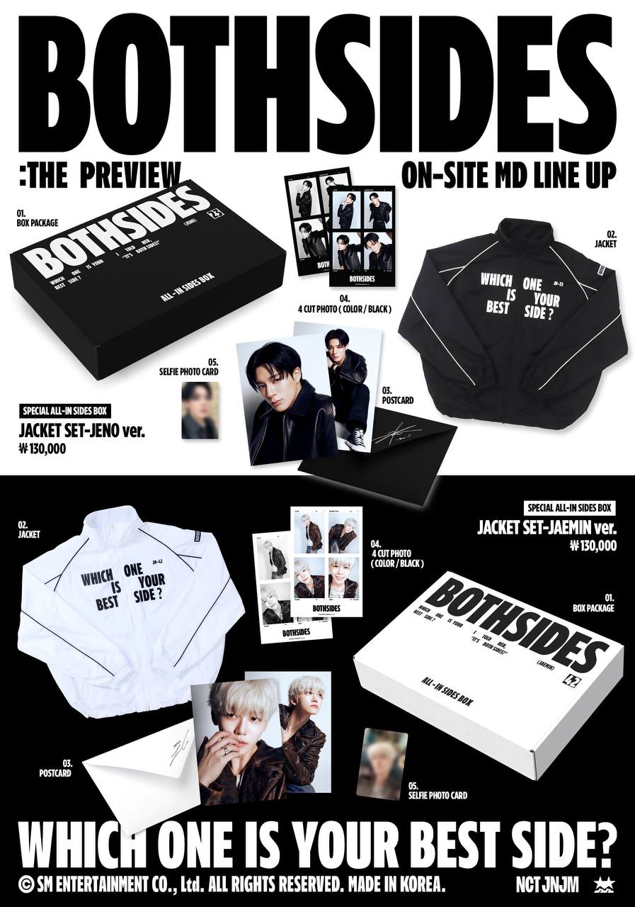 (PRE-ORDER) NCT JNJM - [Both Sides : The Preview] Official MD