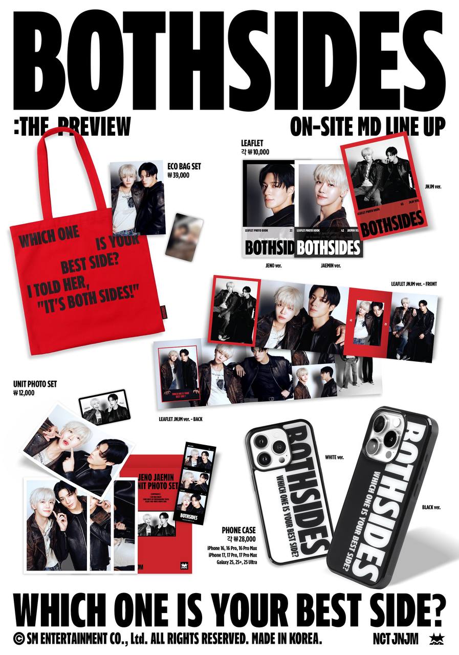 (PRE-ORDER) NCT JNJM - [Both Sides : The Preview] Official MD