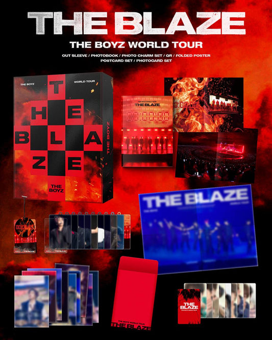 (PRE-ORDER) THE BOYZ - [THE BLAZE] WORLD TOUR in SEOUL QR