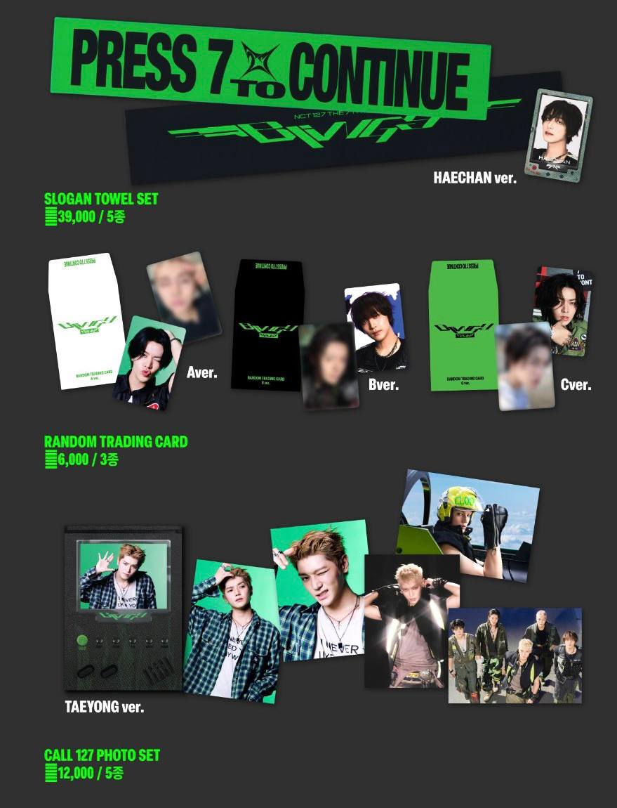 (PRE-ORDER) NCT 127 - The 7th Album [BLINGY] POP UP OFFICIAL MD