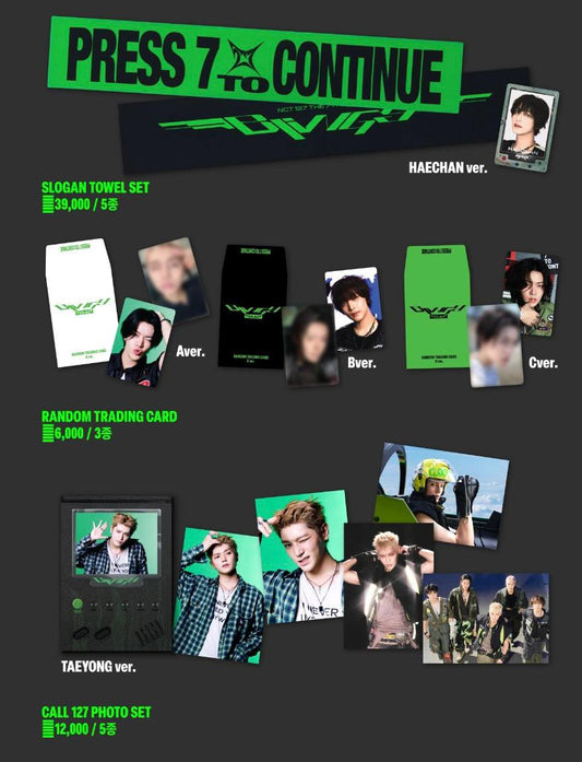 (PRE-ORDER) NCT 127 - The 7th Album [BLINGY] POP UP OFFICIAL MD