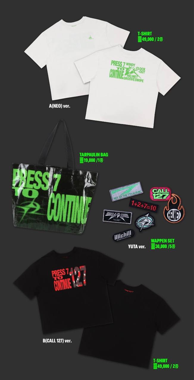 (PRE-ORDER) NCT 127 - The 7th Album [BLINGY] POP UP OFFICIAL MD