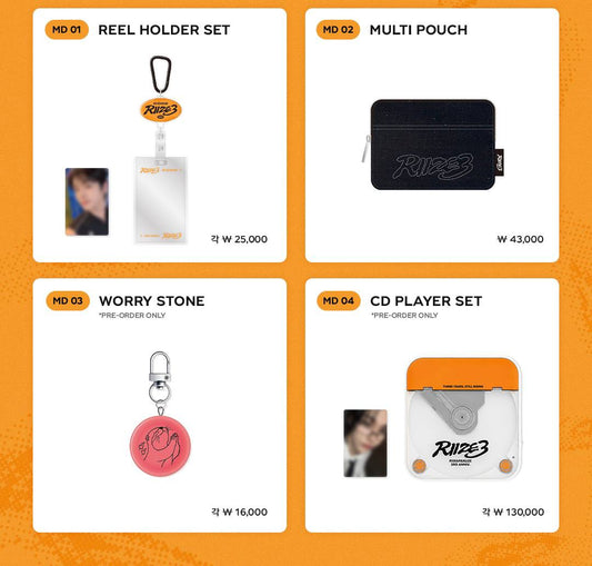(PRE-ORDER) RIIZE - 3rd Anniversary Official MD