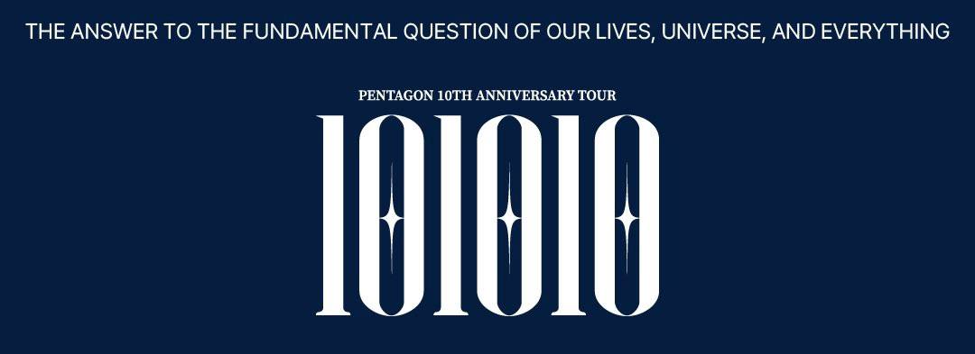 (PRE-ORDER) PENTAGON - 10th Anniversary Tour [101010] OFFICIAL MD