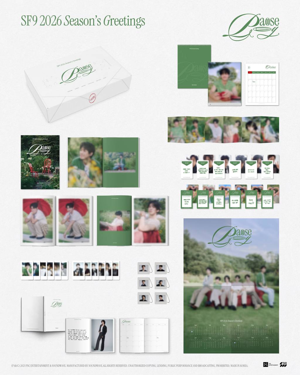 (PRE-ORDER) SF9 - 2026 SEASON’S GREETINGS [Pause & Play]