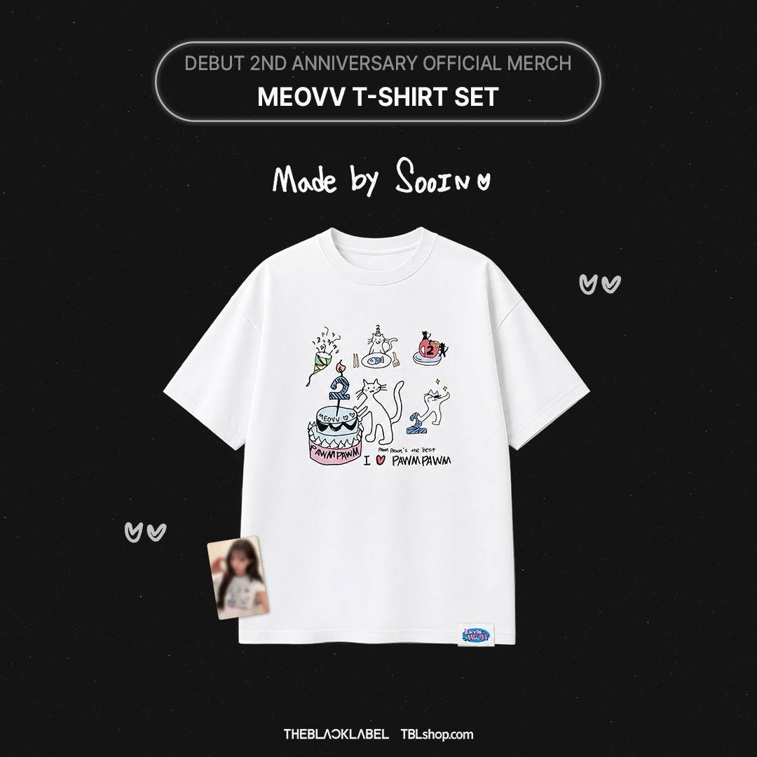 (PRE-ORDER) MEOVV - [2nd Debut Anniversary] (T-Shirt)