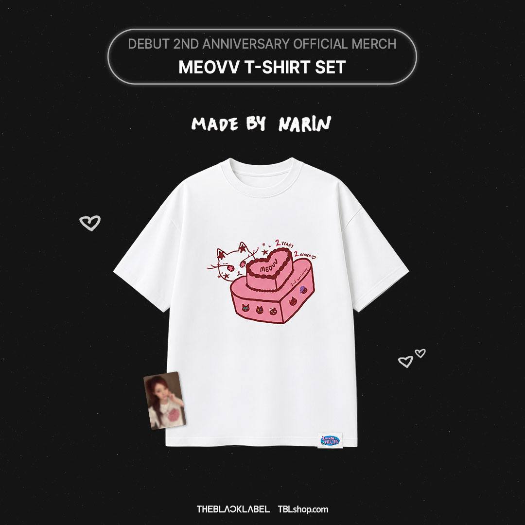 (PRE-ORDER) MEOVV - [2nd Debut Anniversary] (T-Shirt)