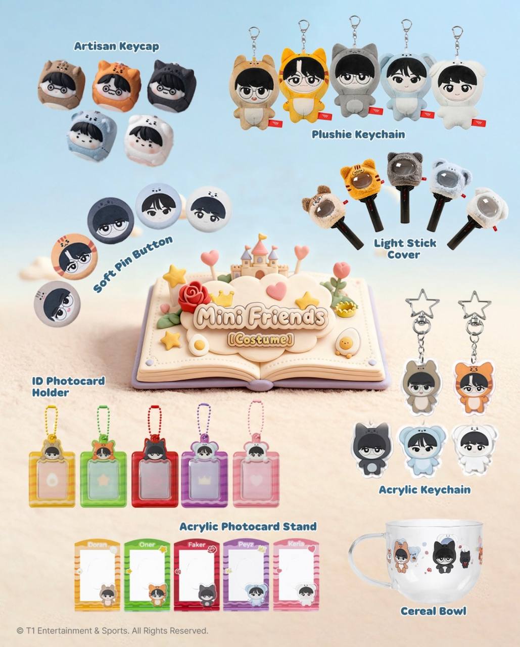 (PRE-ORDER) T1 - [Costume Mini Friends]