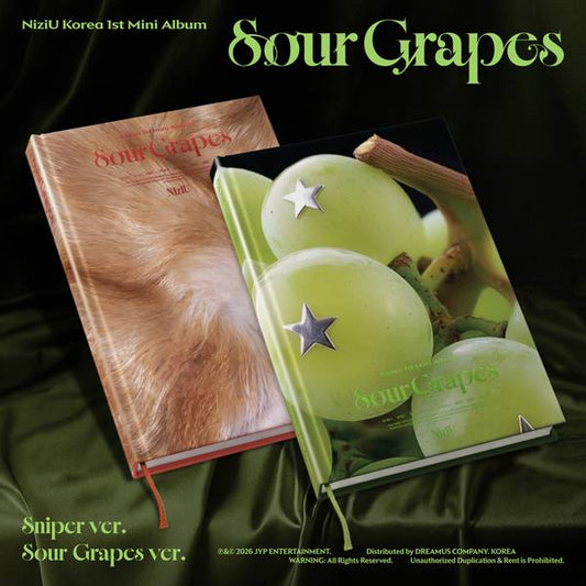 (PRE-ORDER) NIZIU - Korea 1st Mini Album [Sour Grapes] (Photobook ver.)