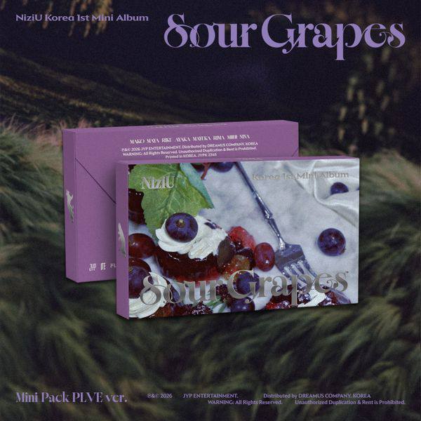 (PRE-ORDER) NIZIU - Korea 1st Mini Album [Sour Grapes] (Mini Pack PLVE ver.)