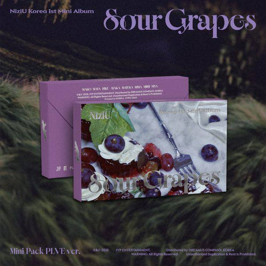 (PRE-ORDER) NIZIU - Korea 1st Mini Album [Sour Grapes] (Mini Pack PLVE ver.)
