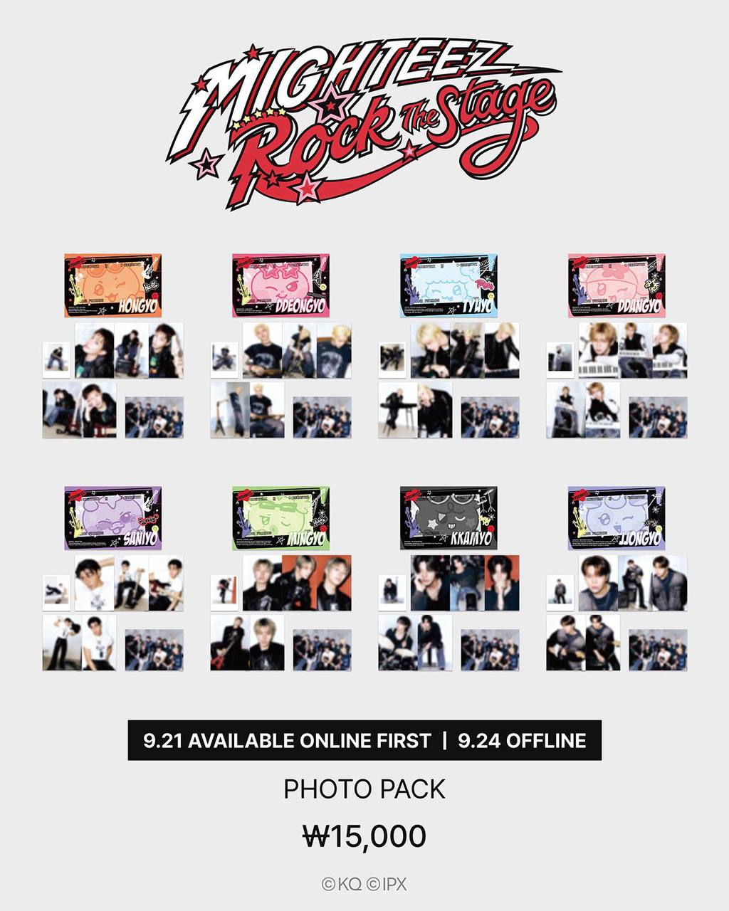 (PRE-ORDER) ATEEZ - [MIGHTEEZ Rock The Stage] Pop-Up Official MD