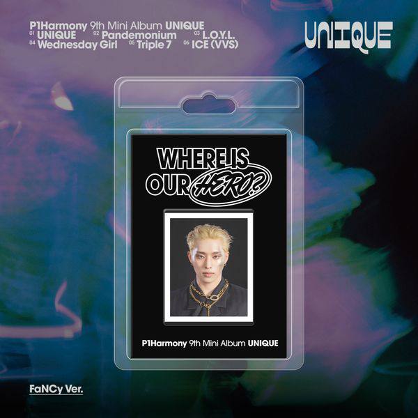 (PRE-ORDER) P1Harmony - 9th Mini Album [UNIQUE] (FaNCy ver.)