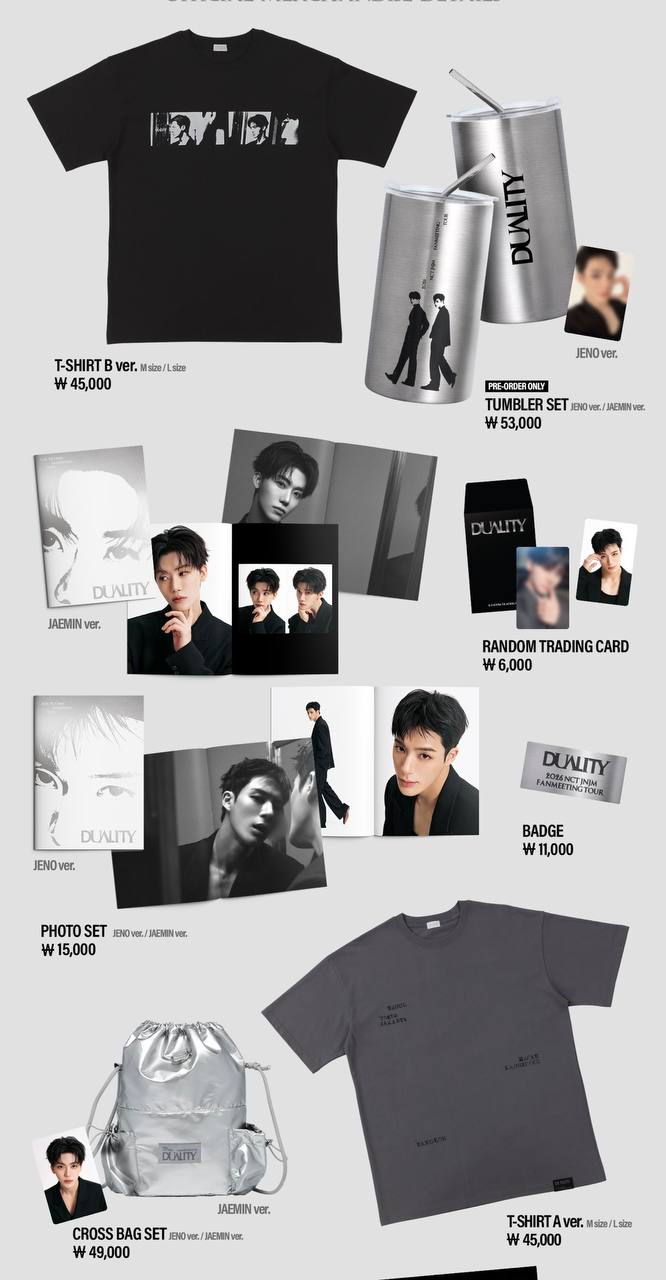 (PRE-ORDER) NCT JNJM - 2026 FANMEETING TOUR [DUALITY] OFFICIAL MD