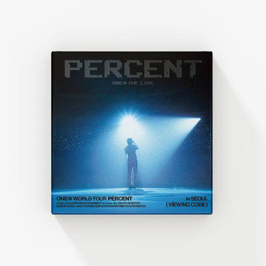 (PRE-ORDER) SHINee ONEW - 2025-26 ONEW WORLD TOUR [ONEW THE LIVE : PERCENT (%)] (VIEWING CODE)