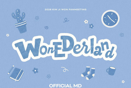(PRE-ORDER) KIM JI WON - 2026 Fanmeeting [WONEDERLAND] Official MD