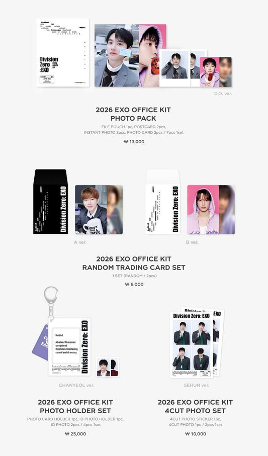 (PRE-ORDER) EXO - 2026 SEASON’S GREETINGS OFFICIAL MD