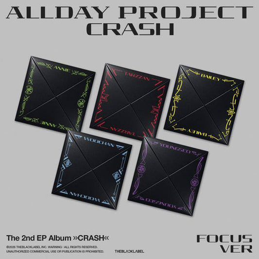 (PRE-ORDER) ALLDAY PROJECT - The 2nd EP Album [Crash] (Focus ver.)