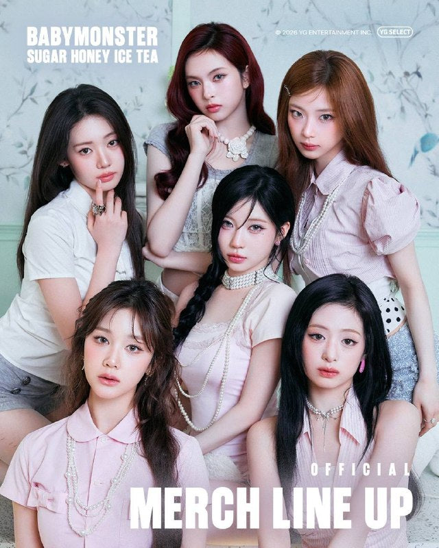 (PRE-ORDER) BABYMONSTER - [Sugar Honey Ice Tea] Official MD