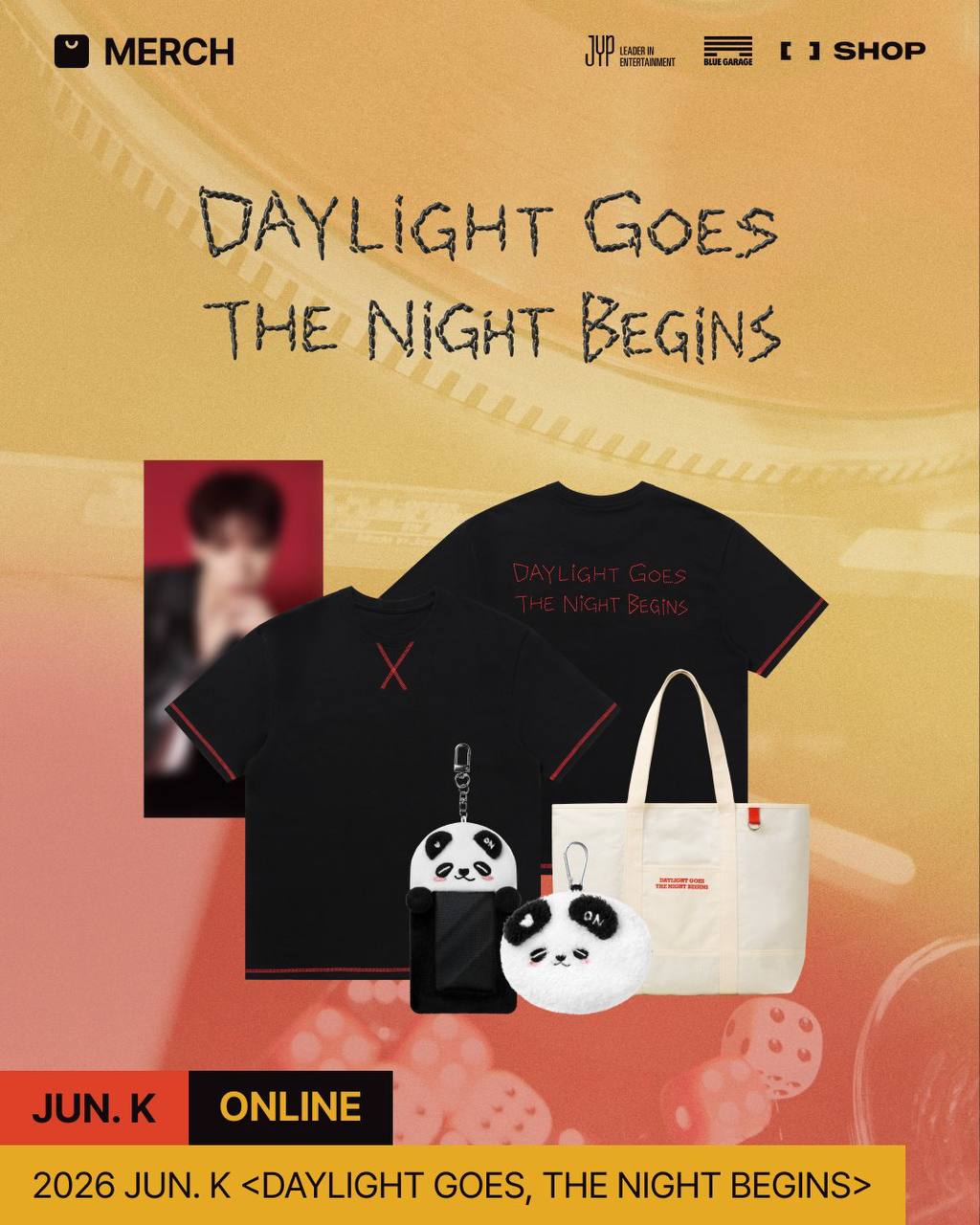 (PRE-ORDER) 2PM JUN. K - [DAYLIGHT GOES, THE NIGHT BEGINS] Official MD
