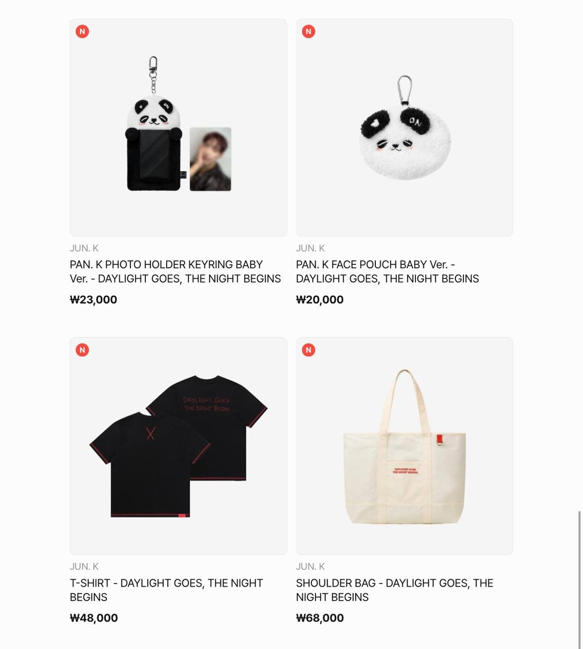 (PRE-ORDER) 2PM JUN. K - [DAYLIGHT GOES, THE NIGHT BEGINS] Official MD