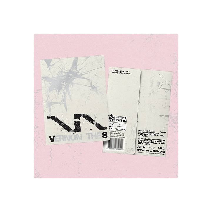 (PRE-ORDER) SEVENTEEN THE8 & VERNON V8 - 1st Mini Album [V8] (Weverse Albums ver.)