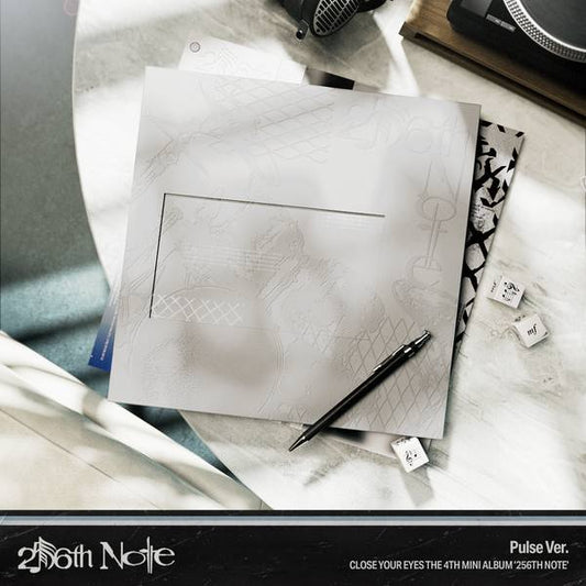 (PRE-ORDER) CLOSE YOUR EYES - 4th Mini Album [256TH NOTE] (Pulse ver.)