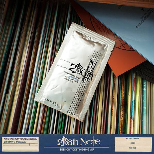 (PRE-ORDER) CLOSE YOUR EYES - 4th Mini Album [256TH NOTE] (Digging ver.)