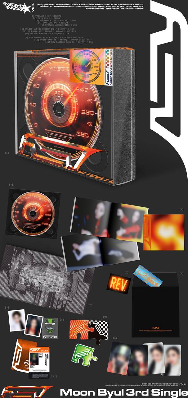 (PRE-ORDER) MAMAMOO MOONBYUL - 3rd Single [REV]