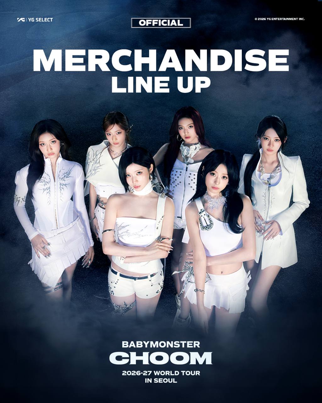 (PRE-ORDER) BABYMONSTER - 2026-27 World Tour [CHOOM] In Seoul Official MD